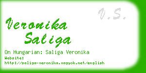 veronika saliga business card